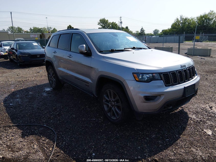 2017 JEEP GRAND CHEROKEE auction photo 1