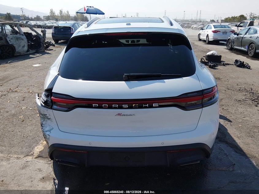 PORSCHE MACAN 2022 VIN WP1AA2A57NLB05663
