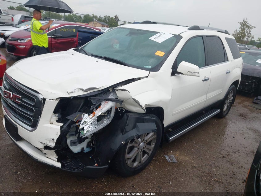 Vin: 1gkkvskd1fj159106, lot: 46364224, gmc acadia slt-2 20152