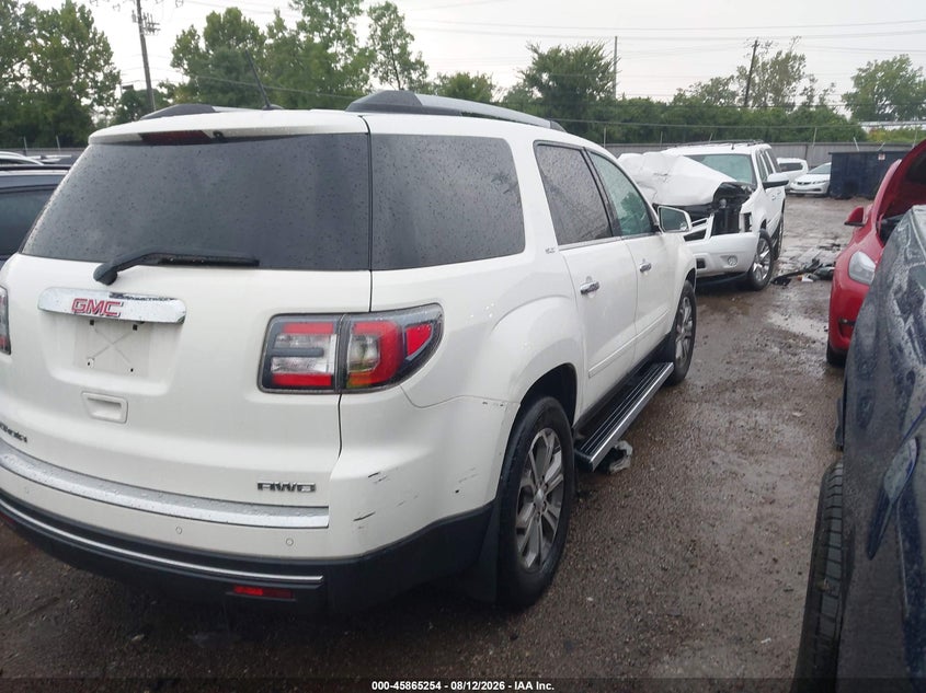 Vin: 1gkkvskd1fj159106, lot: 46364224, gmc acadia slt-2 20154