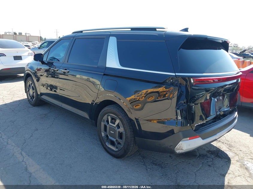 2025 KIA CARNIVAL MPV HYBRID auction photo 3