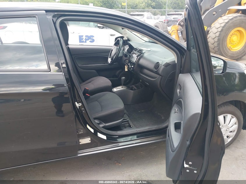 2017 MITSUBISHI MIRAGE SEDAN 1.2L I-3 DOHC, VVT, 78HP