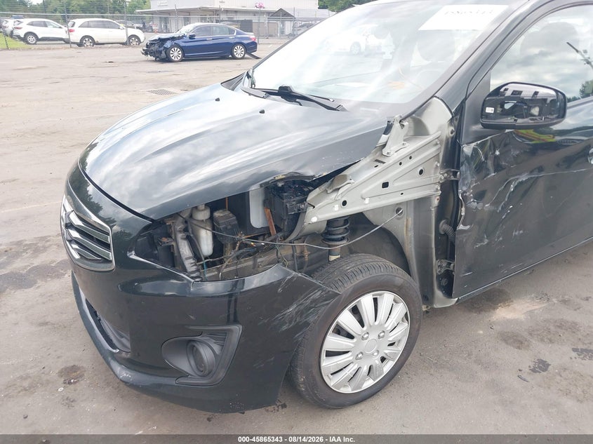 2017 MITSUBISHI MIRAGE SEDAN 1.2L I-3 DOHC, VVT, 78HP