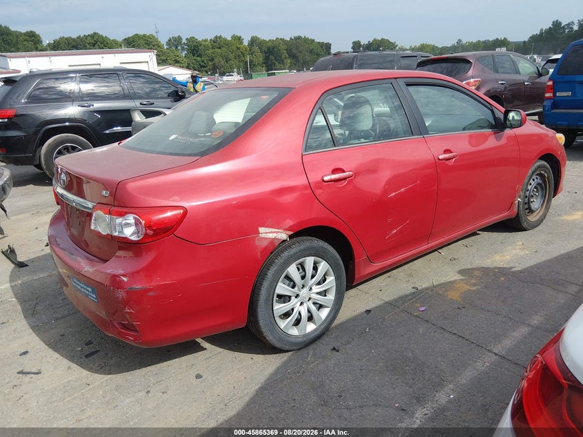 Vin: 2t1bu4ee6cc886795, lot: 46364339, toyota corolla le 20124