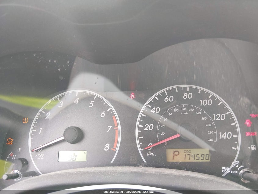 TOYOTA COROLLA 2012 VIN 2T1BU4EE6CC886795