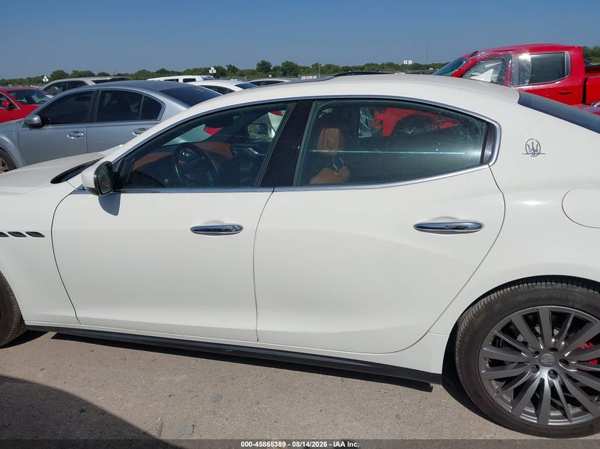 MASERATI GHIBLI 2017 VIN ZAM57XSA3H1197585