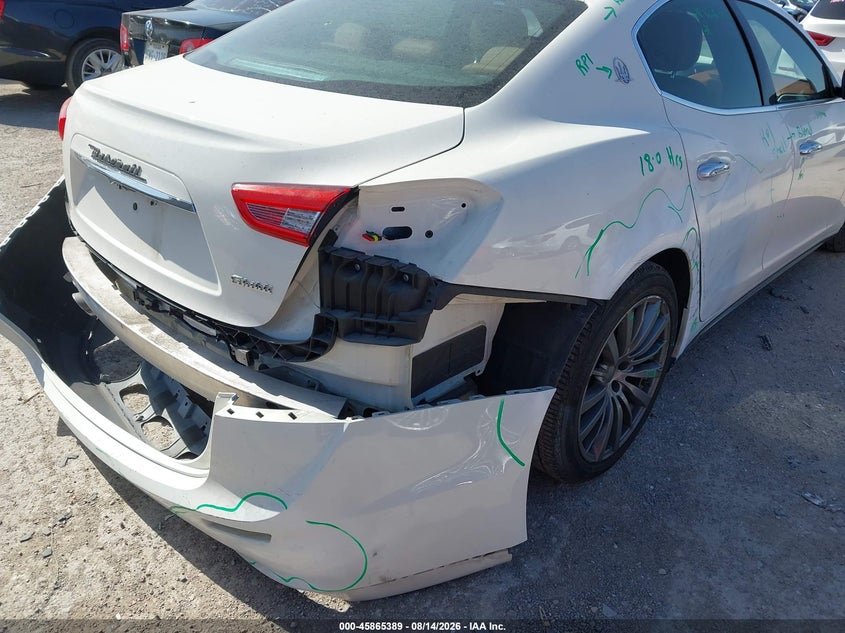 2017 MASERATI GHIBLI auction photo 6