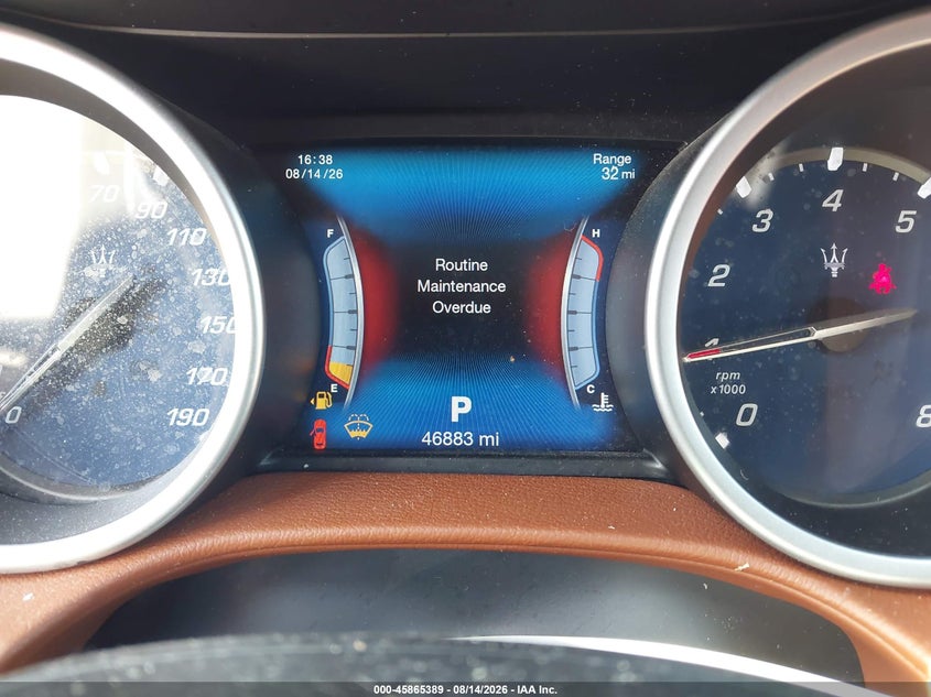 2017 MASERATI GHIBLI auction photo 7