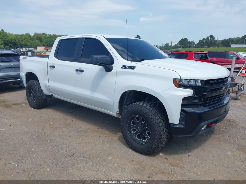 2021 Chevrolet Silverado 1500 4Wd Short Bed Lt Trail Boss, Пресная вода, IAAI, VIN 1GCPYFED9MZ340917