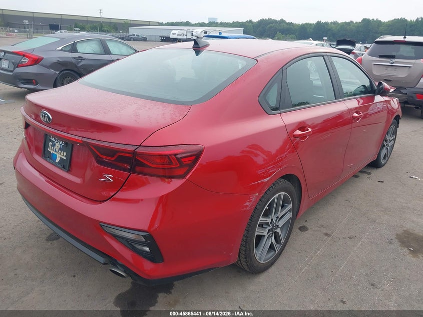 2019 KIA FORTE auction photo 4