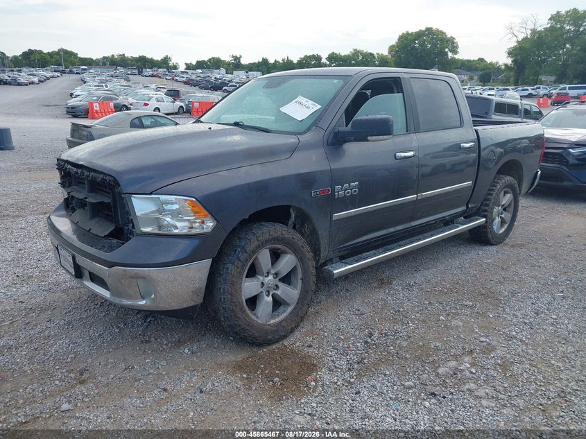 2018 RAM 1500, Engine Burn, IAAI, VIN 1C6RR7LM2JS274270 — photo 2
