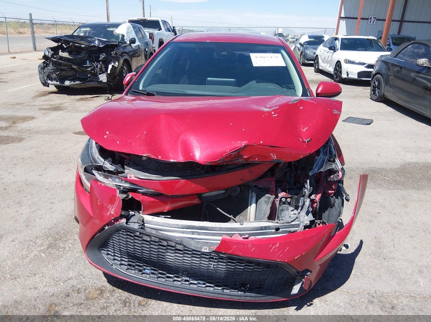 TOYOTA COROLLA 2020 VIN JTDEPRAE8LJ088309