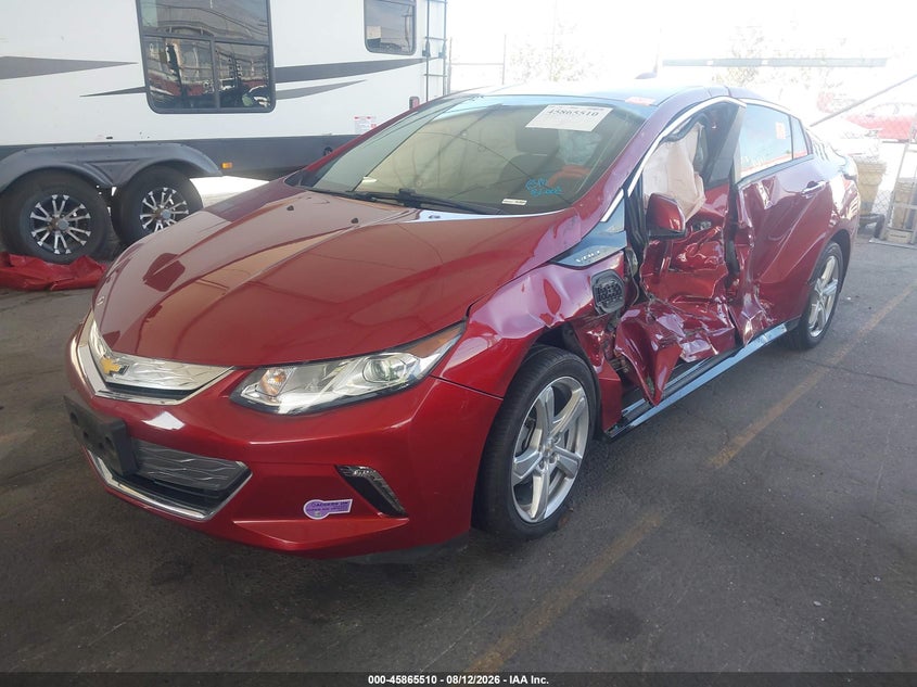 Vin: 1g1rc6s58ku116397, lot: 46364480, chevrolet volt lt 20192