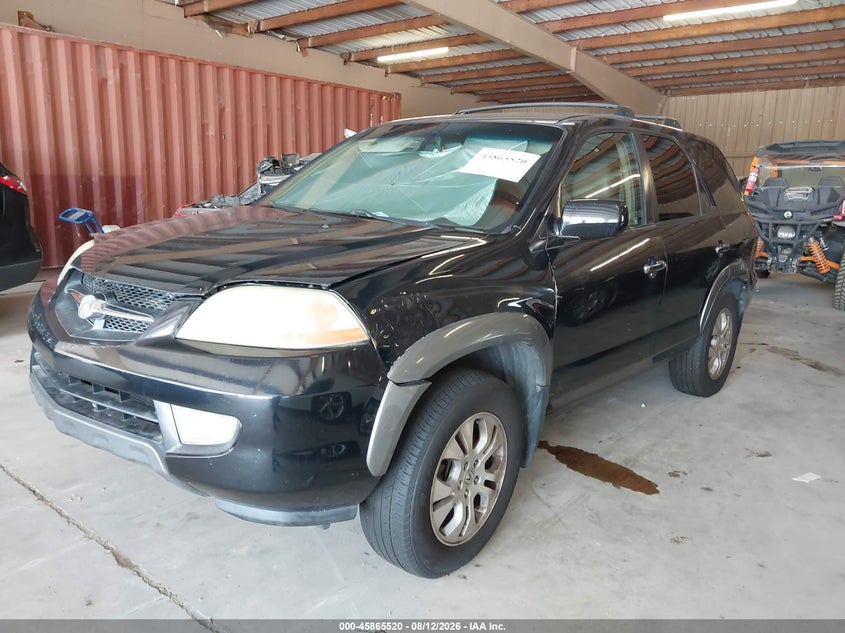 ACURA MDX 2003 VIN 2HNYD18653H525121