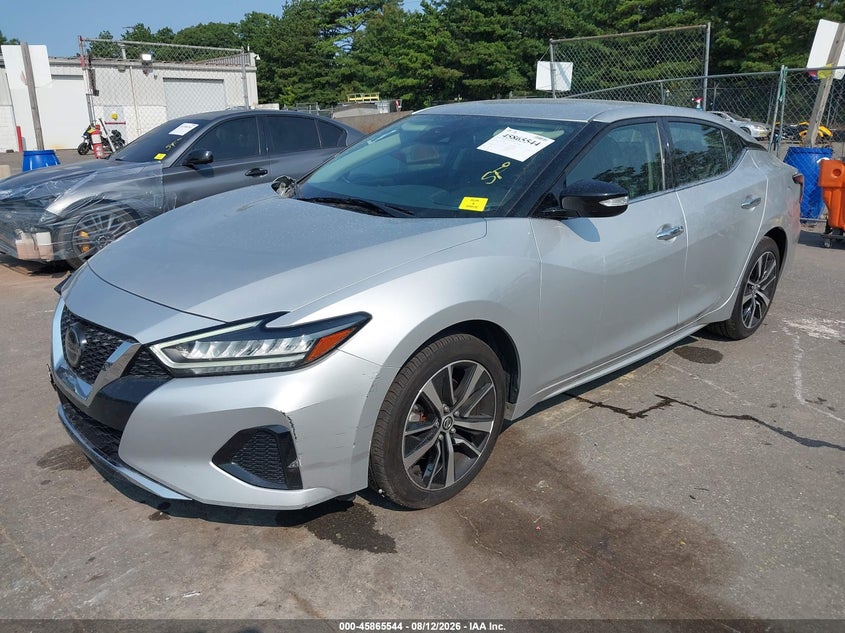 Vin: 1n4aa6cv0nc509061, lot: 46364514, nissan maxima sv xtronic cvt 20222