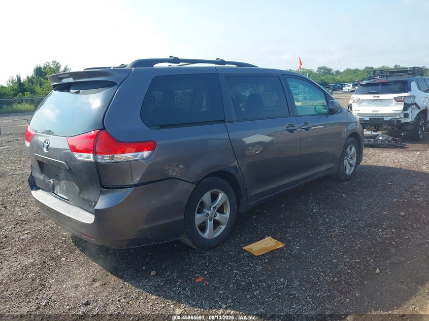 2011 TOYOTA SIENNA VAN 3.5L V-6 DOHC, VVT, 265HP