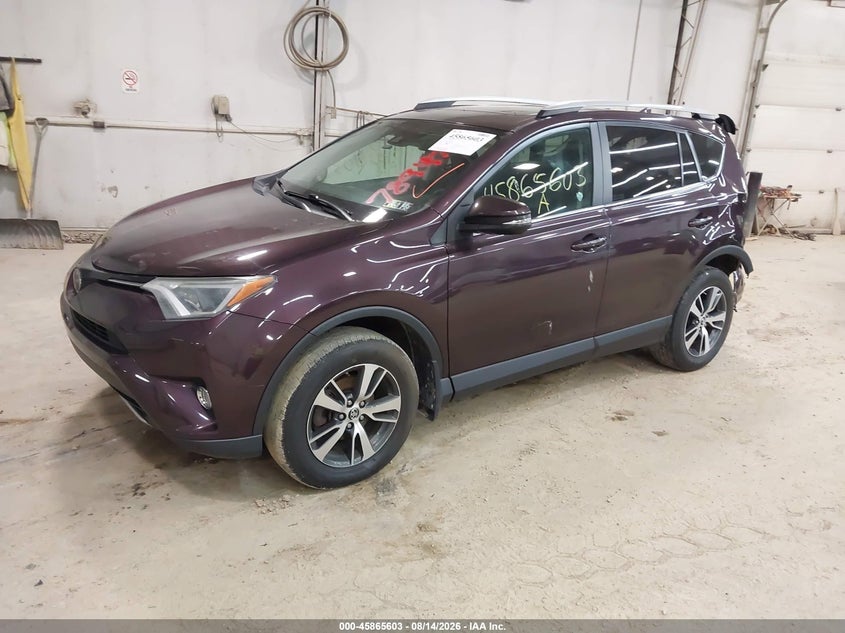 2018 TOYOTA RAV 4 SPORT UTILITY VEHICLE 2.5L I-4 DOHC, VVT, 176HP