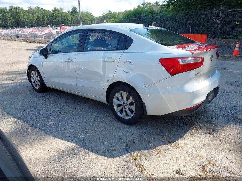 2016 KIA RIO SEDAN 1.6L I-4 DI, DOHC, VVT, 138HP