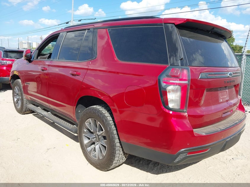 Vin: 1gnskpkd9mr155280, lot: 46364599, chevrolet tahoe z71 20213