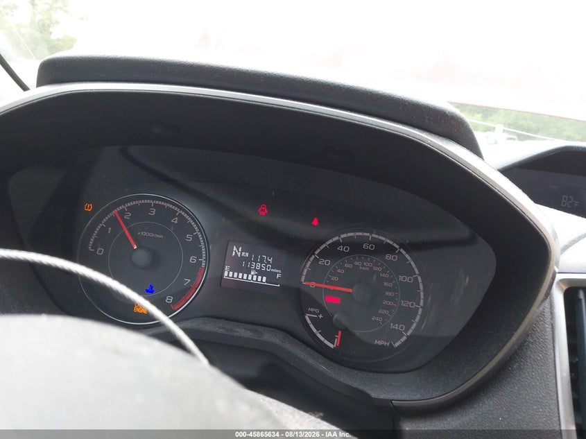 SUBARU CROSSTREK 2019 VIN JF2GTACC6KH398452