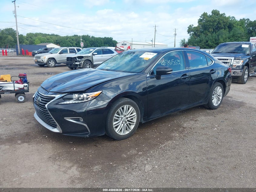2017 Lexus ES, Стихия, IAAI, VIN 58ABK1GG9HU078782 — фото 2