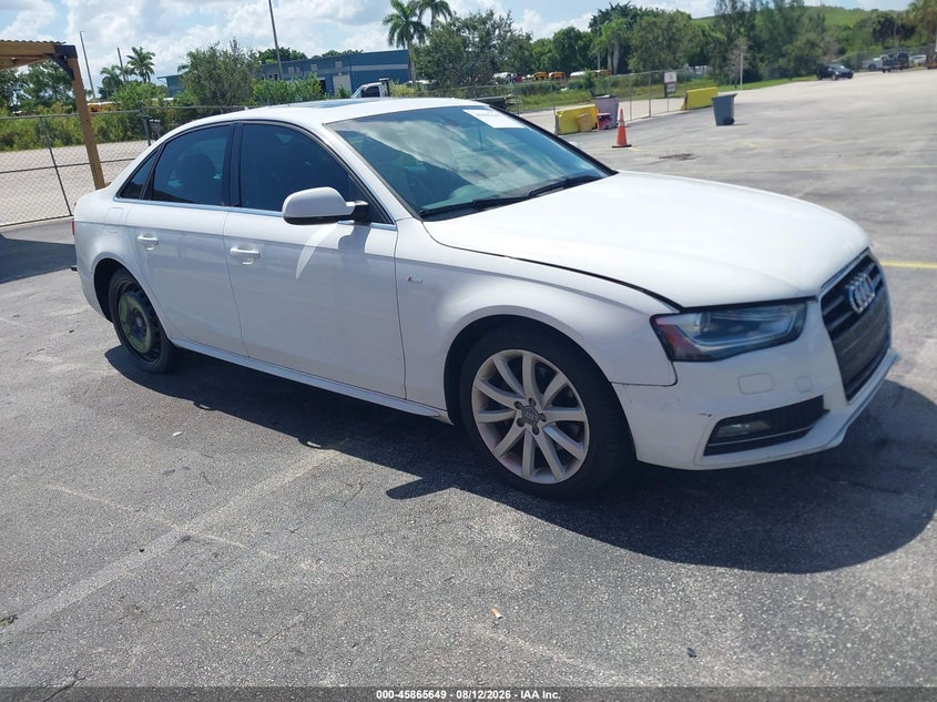 2014 AUDI A4 auction photo 1