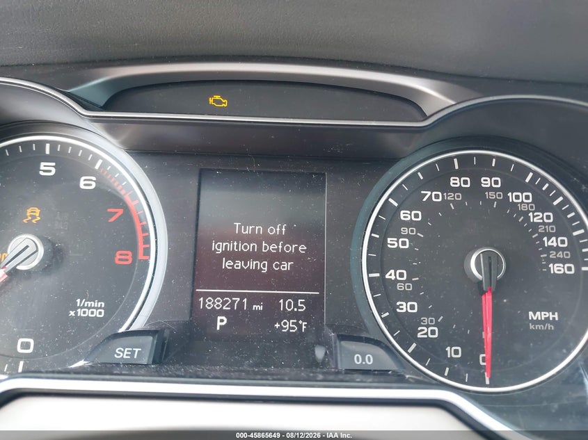 2014 AUDI A4 auction photo 7
