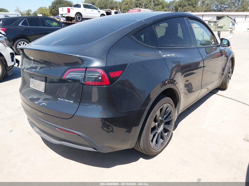 TESLA MODEL Y 2025 VIN 7SAYGAEE2SF295750