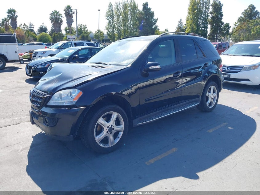 MERCEDES-BENZ ML 350 2007 VIN 4JGBB86E87A209829