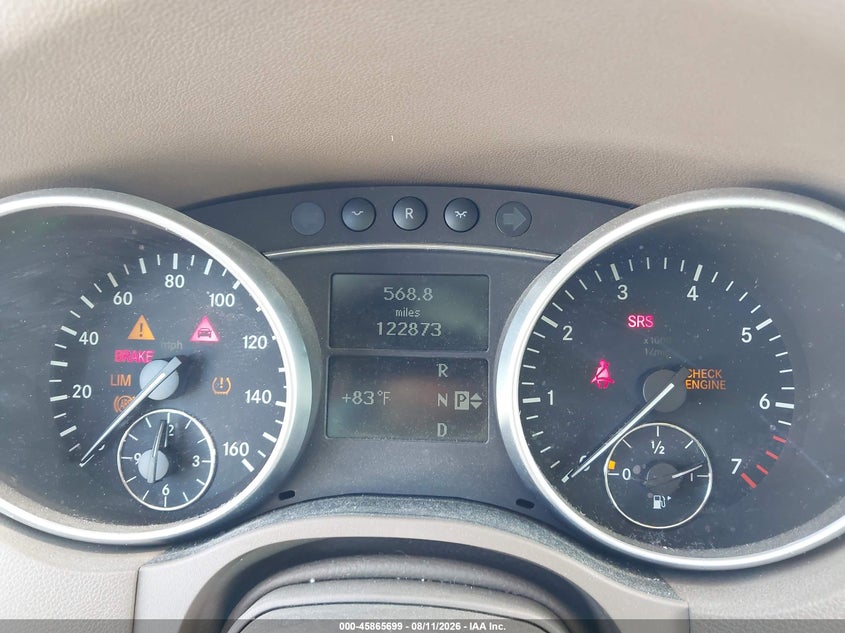 2007 MERCEDES-BENZ ML 350 auction photo 7
