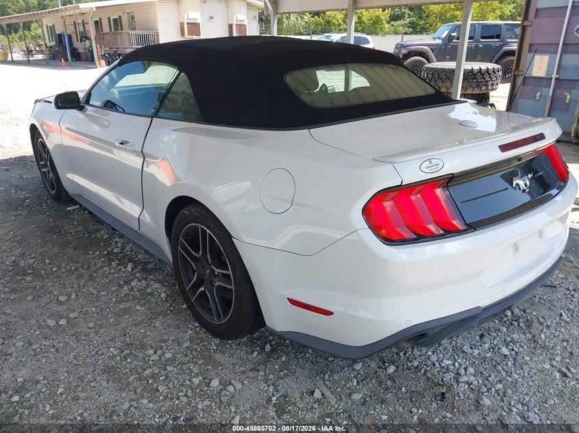 Vin: 1fatp8uh0l5135855, lot: 46364672, ford mustang ecoboost premium 20203
