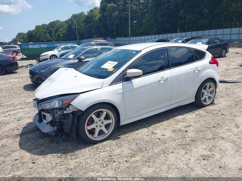 Vin: 1fadp3l97jl214479, lot: 46364673, ford focus st 20182