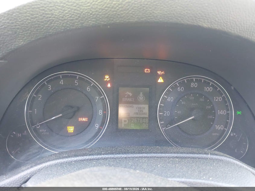 INFINITI G37 2011 VIN JN1CV6AP0BM304442