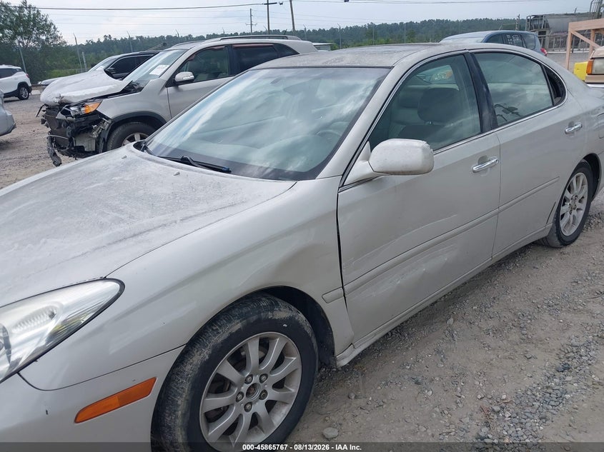 2003 LEXUS ES SEDAN 3.0L V-6 DOHC, VVT, 210HP