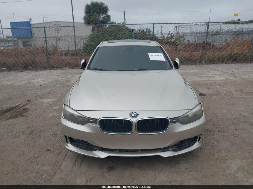 BMW 328I 2013 VIN WBA3A5G55DNP21302