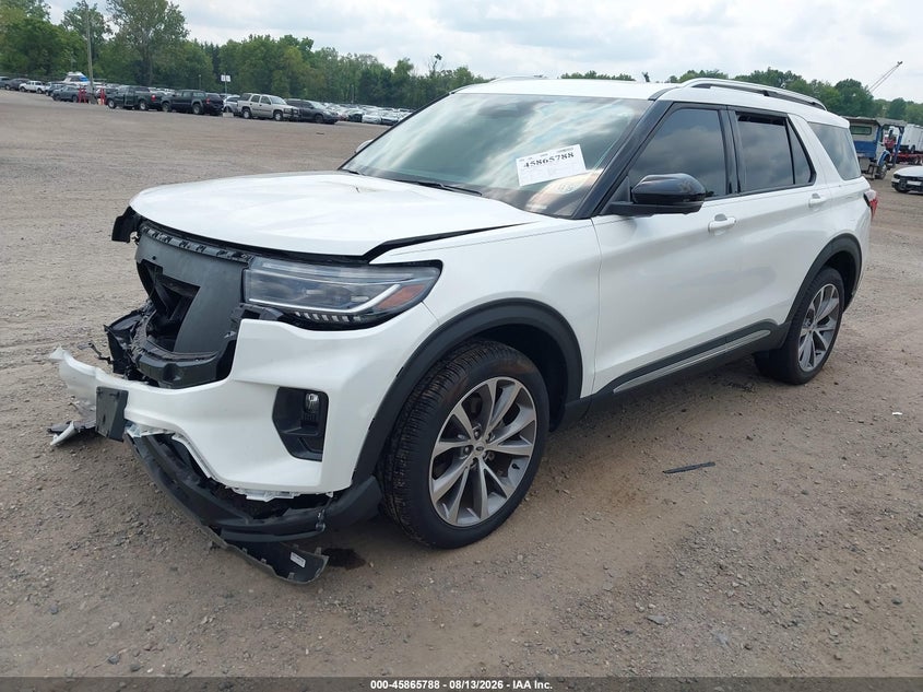 2025 FORD EXPLORER auction photo 2