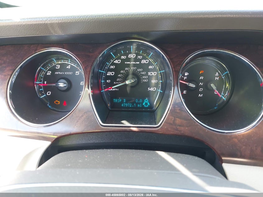 2012 FORD TAURUS auction photo 7