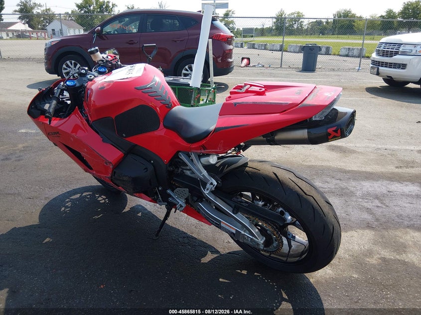 2013 HONDA CBR600 auction photo 3