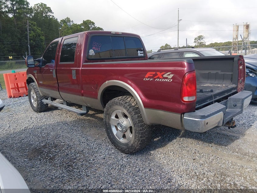 FORD F-250 2006 VIN 1FTSW21P26EC42654