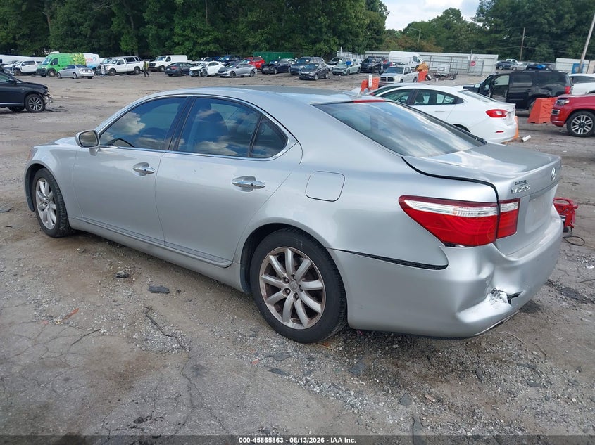 LEXUS LS 460 2007 VIN JTHBL46F775026495
