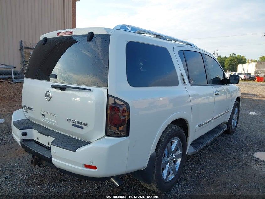 Vin: 5n1ba0nf4en607852, lot: 46364852, nissan armada platinum 20144