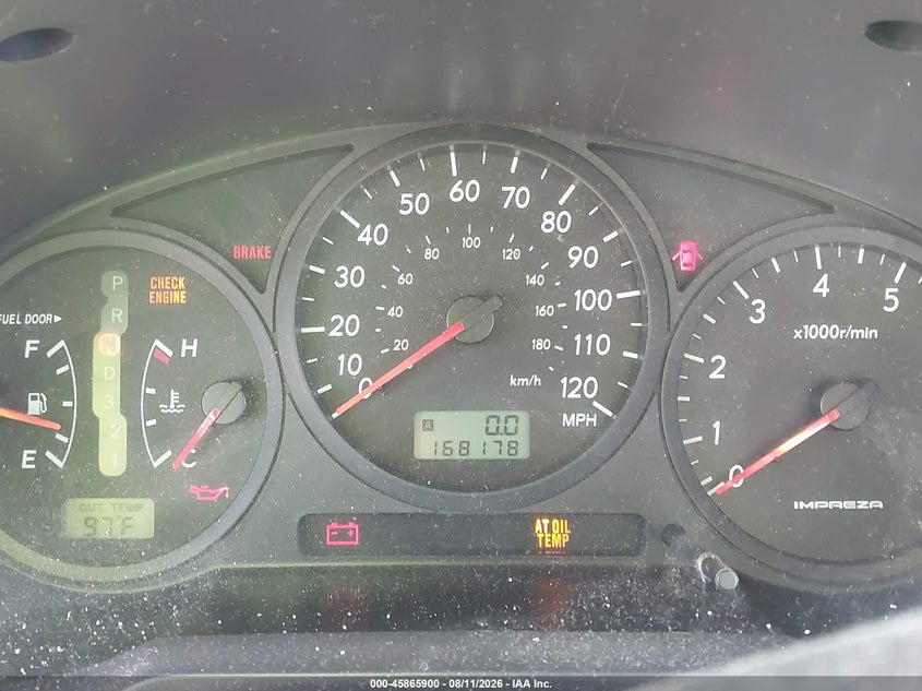 2004 SUBARU IMPREZA OUTBACK SPORT auction photo 7