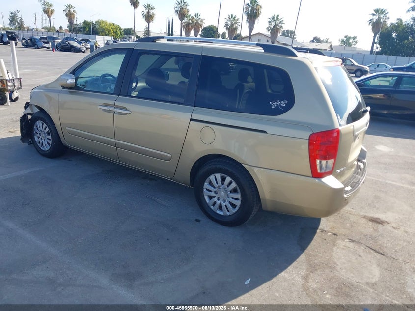 Vin: kndmg4c7xb6384351, lot: 46364940, kia sedona lx 20113
