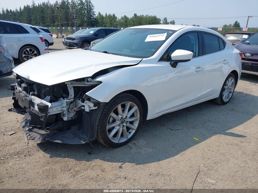 Vin: 3mzbn1v77hm126495, lot: 46364943, mazda mazda3 touring 20172