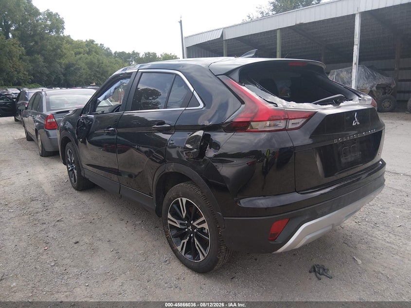 Vin: ja4atwaa8tz036227, lot: 46365006, mitsubishi eclipse cross black edition s-awc/se s-awc/sel s-awc 20263