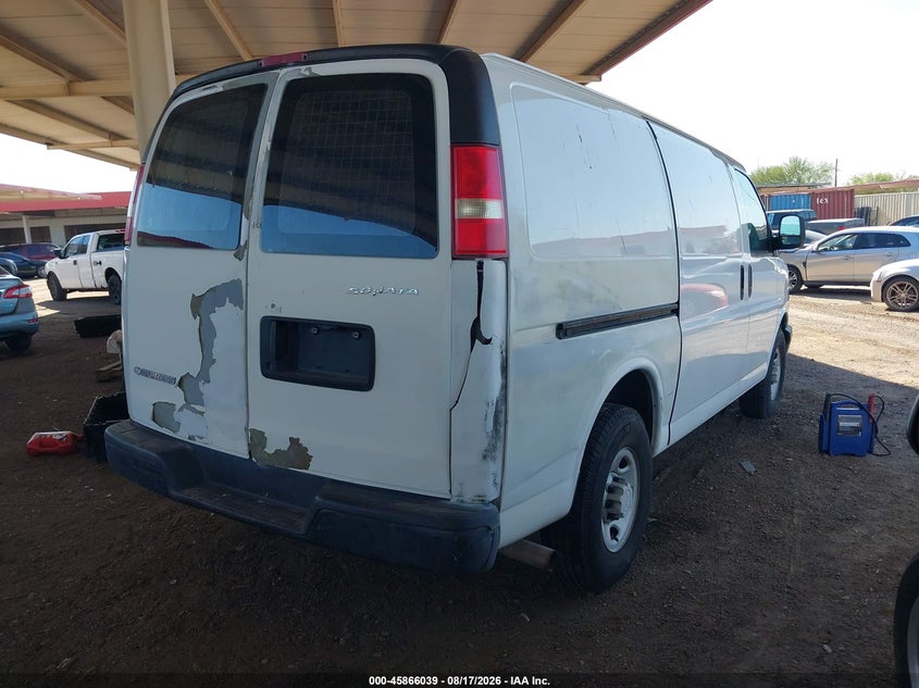 CHEVROLET EXPRESS 2008 VIN 1GCGG25C181166882