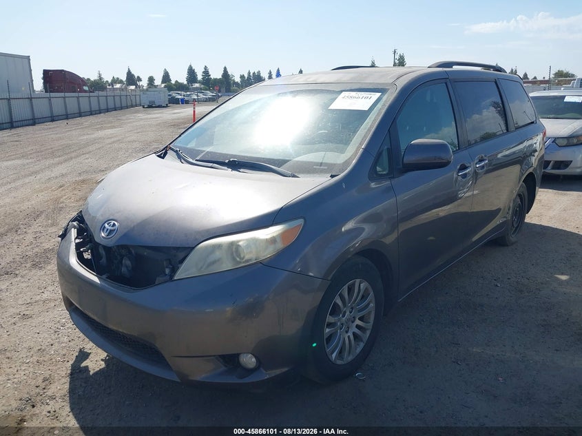 2011 TOYOTA SIENNA VAN 3.5L V-6 DOHC, VVT, 265HP