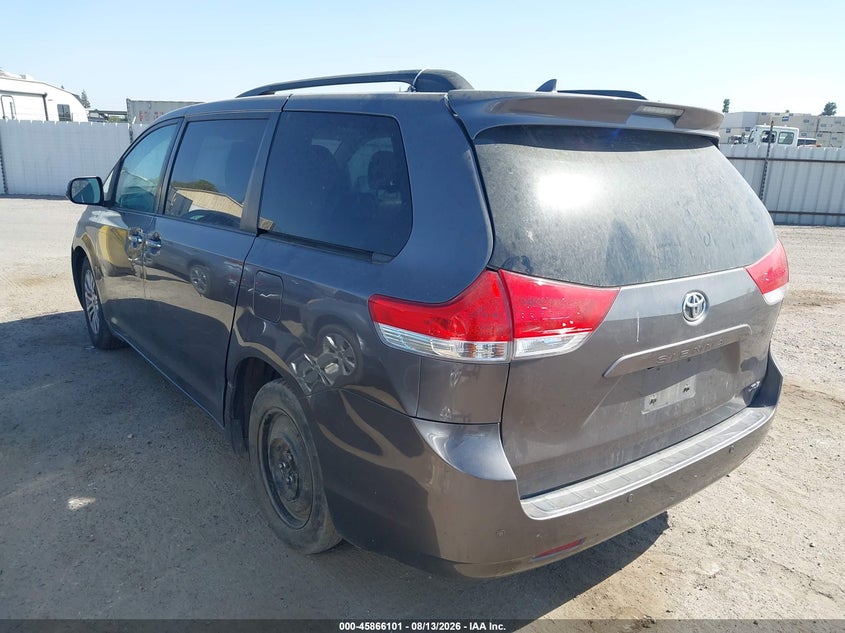 2011 TOYOTA SIENNA VAN 3.5L V-6 DOHC, VVT, 265HP