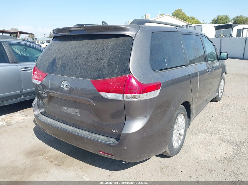 2011 TOYOTA SIENNA VAN 3.5L V-6 DOHC, VVT, 265HP