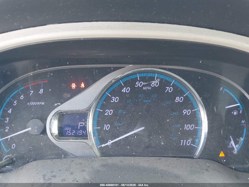 2011 TOYOTA SIENNA VAN 3.5L V-6 DOHC, VVT, 265HP